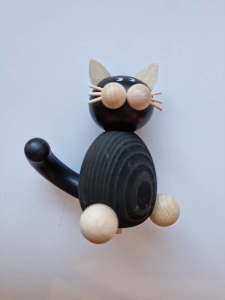 Stecker Katze Schwarz Nordische Lebensart Onlineshop