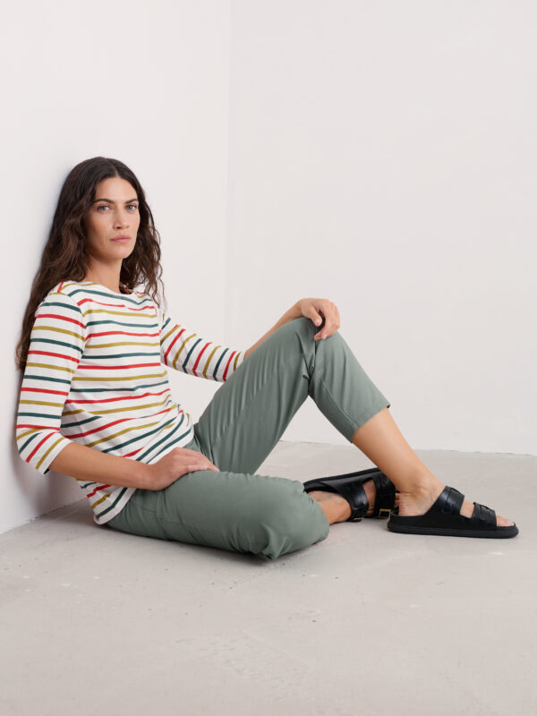 Sailor Top Tri Breton Orange Coral – Bild 5