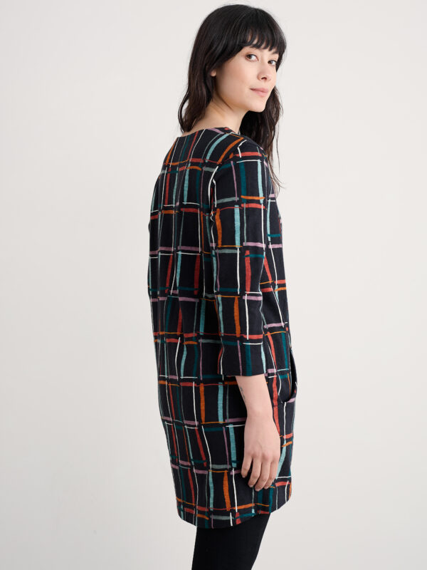 Shore Foraging Tunic Rock Check Onyx – Bild 4