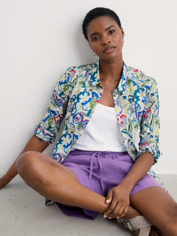 Larissa Shirt Studio Floral Chalk – Bild 4