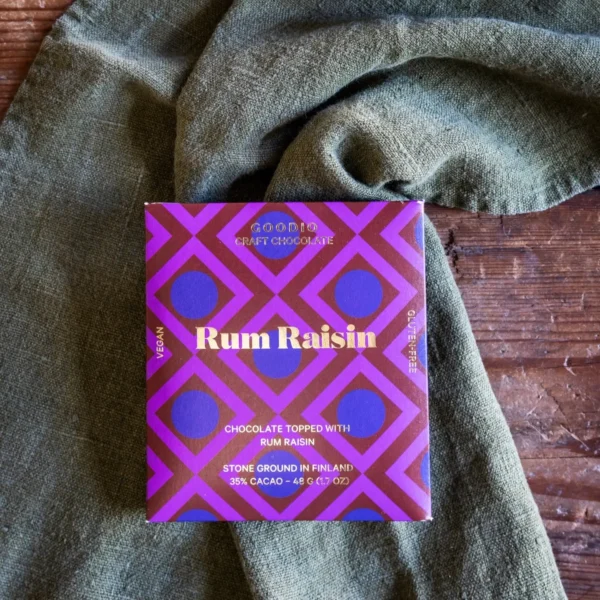 Goodio Rum Rosinen Bio Schokolade