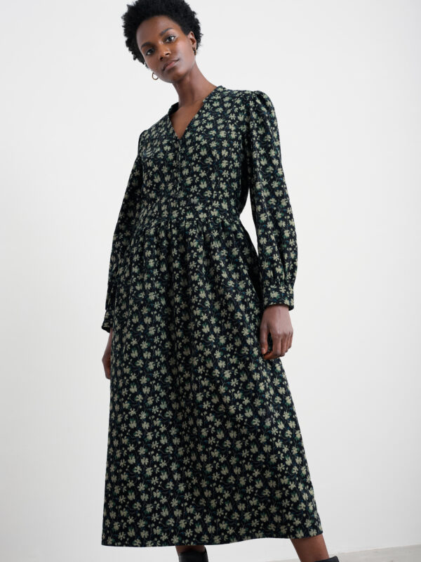 Rose Cottage Dress Smudge Floral Onyx – Bild 4