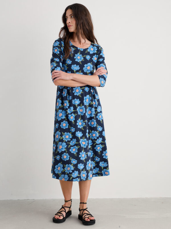 Veronica Dress Climbing Cosmos Lagoon – Bild 4