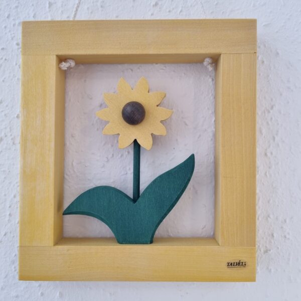 Talvel Fensterbild Sonnenblume