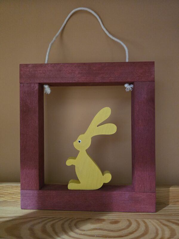 Talvel Fensterbild Osterhase