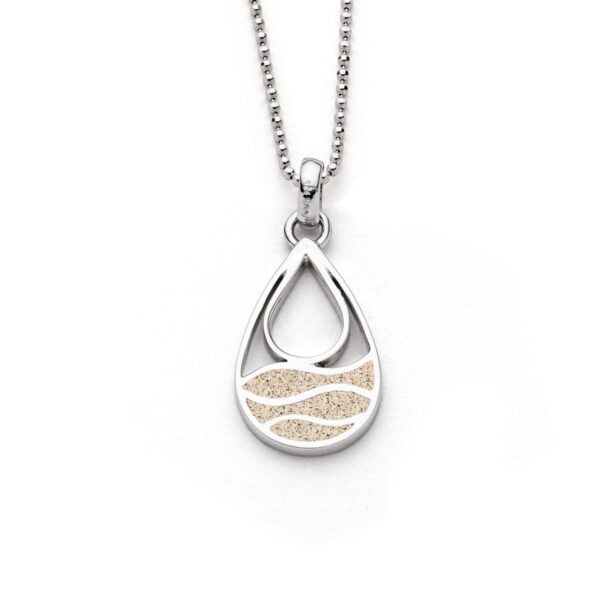 Kette Strandwellen Strandsand