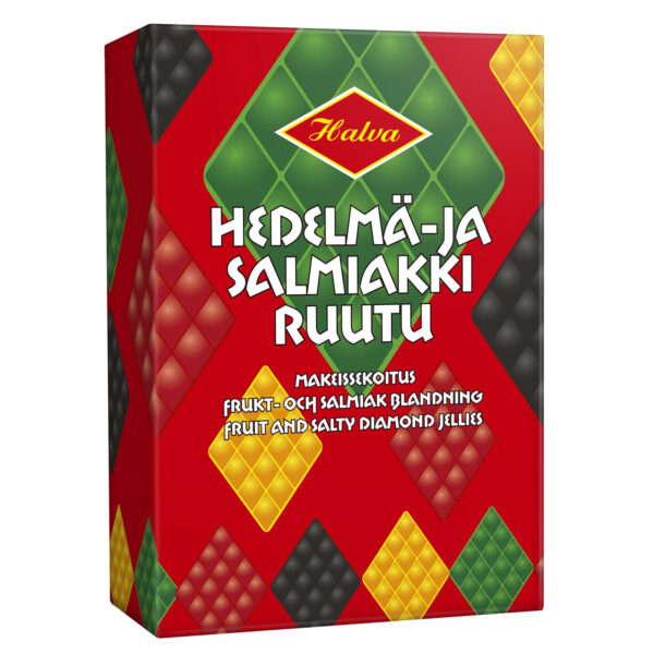 Halva Hedelmä-Salmiakki Ruutu 240g