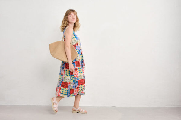 Lowland Heather Dress Headland Patchwork Mix – Bild 4