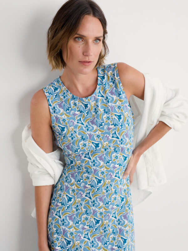 Sweet Violet Dress Paper Bellflower Sea Blue – Bild 6