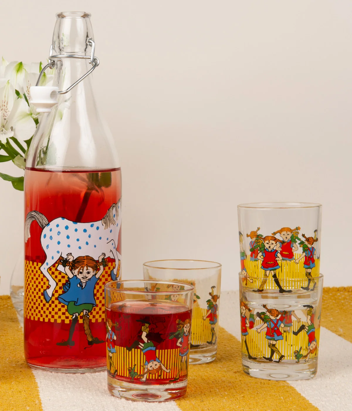 Trinkglas Pippi Longstocking 2dl – Bild 2