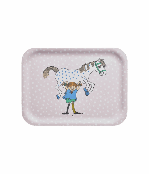 Tablett Pippi and the Horse 27*20cm