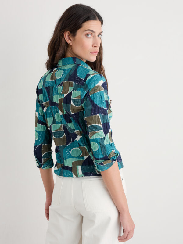 Larissa Shirt Penwith Abstract Emulsion – Bild 3