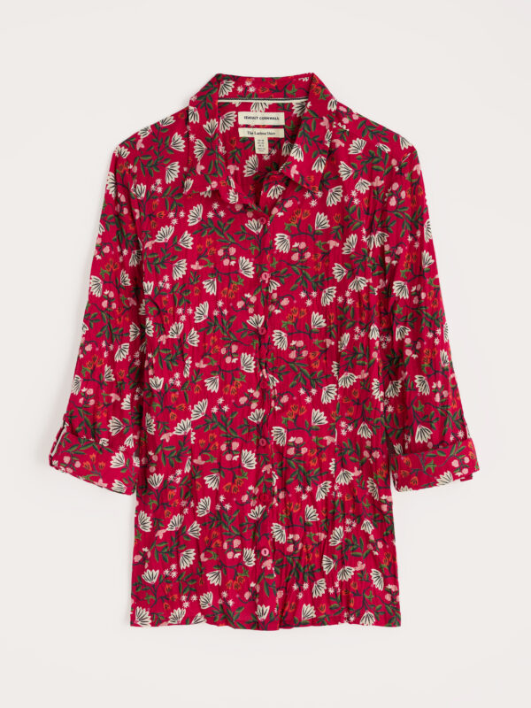 Larissa Shirt Winter Wildflower Carmine – Bild 2