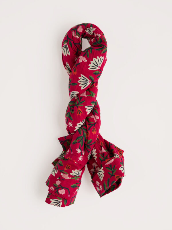 Larissa Shirt Winter Wildflower Carmine – Bild 7