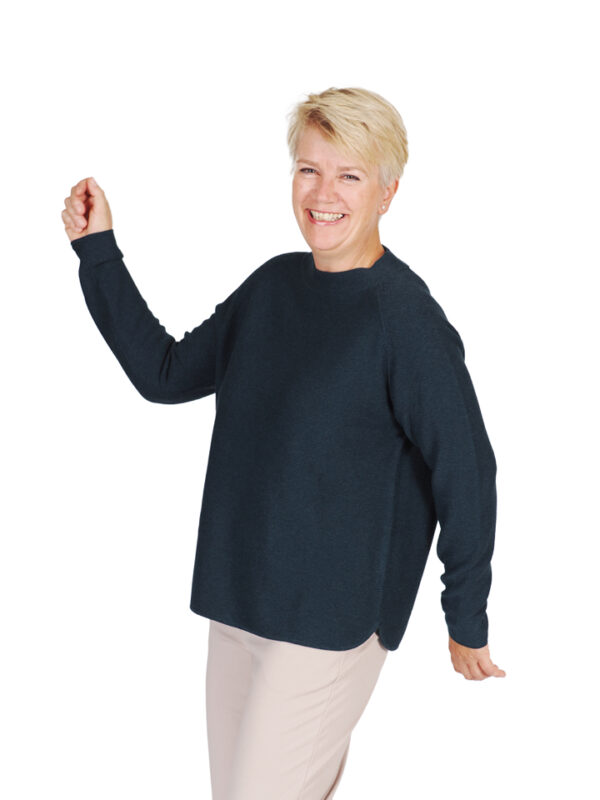 Pullover Mosque dark aqua – Bild 3