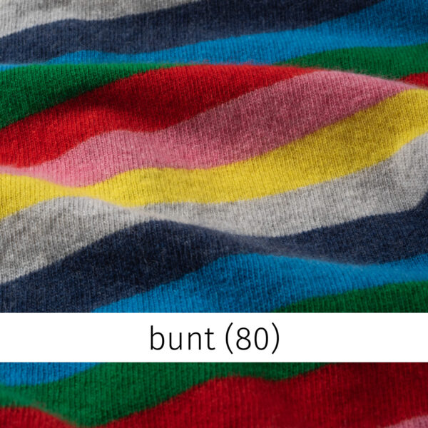 Strickjacke TYRA Ringel multicolour – Bild 2