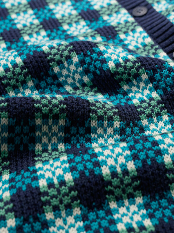 Kensa Cardigan Circlet Maritime Emulsion – Bild 4