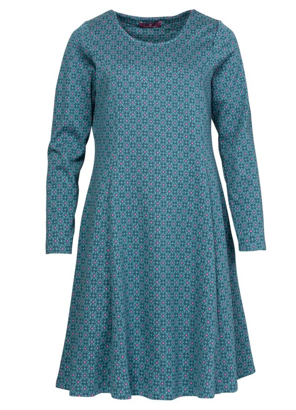 Kleid A-Linie Agneta meergrün