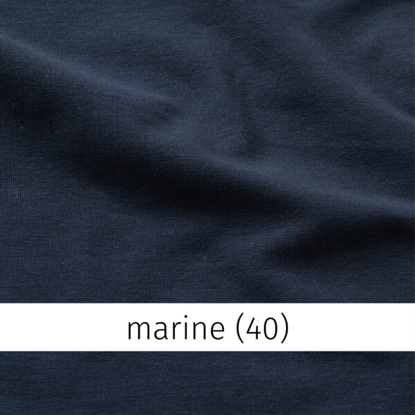 Langarmshirt Basic marine – Bild 2