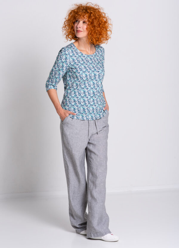 Hose Leinen gerade delavé delfin