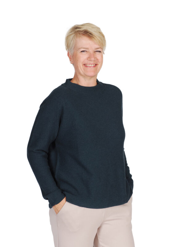 Pullover Mosque dark aqua – Bild 4