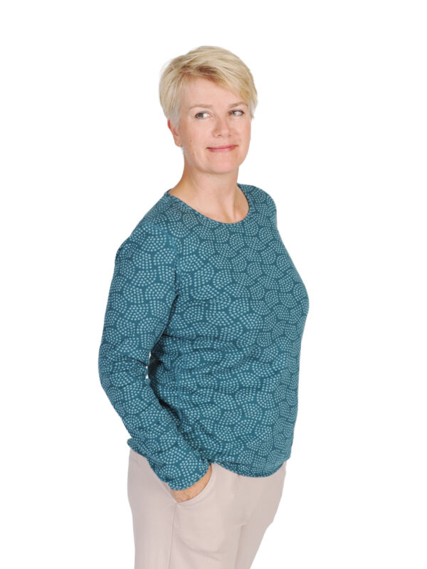 Wendeshirt FECHA Meergrün Ozean