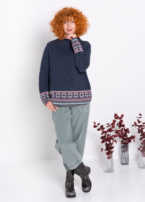 Pumphose Cord eisen