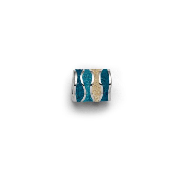 Anhänger Bead Strandwellen Sand/Steinsand