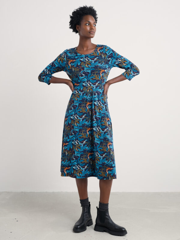 April Dress Floating Fronds Maritime – Bild 3