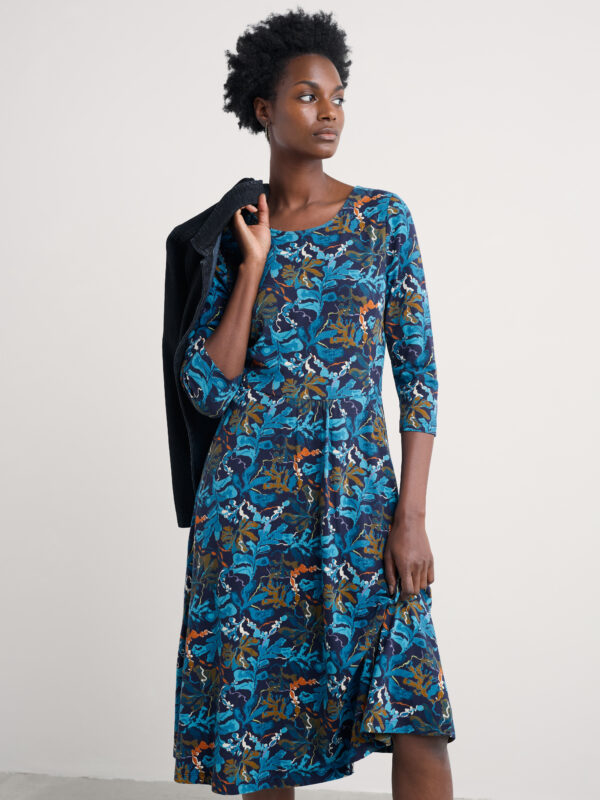 April Dress Floating Fronds Maritime – Bild 5