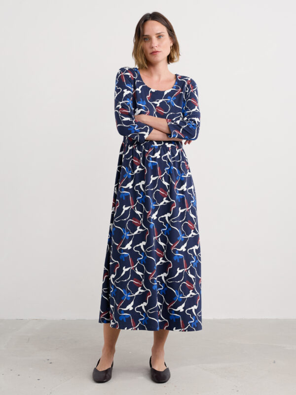 Emily Dress Kestrel Flight Maritime