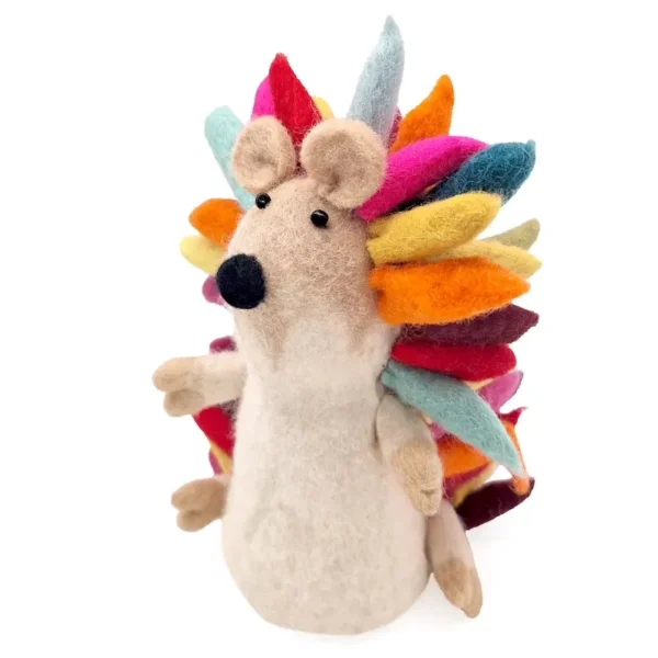 Eierwärmer Igel groß und bunt – Bild 2