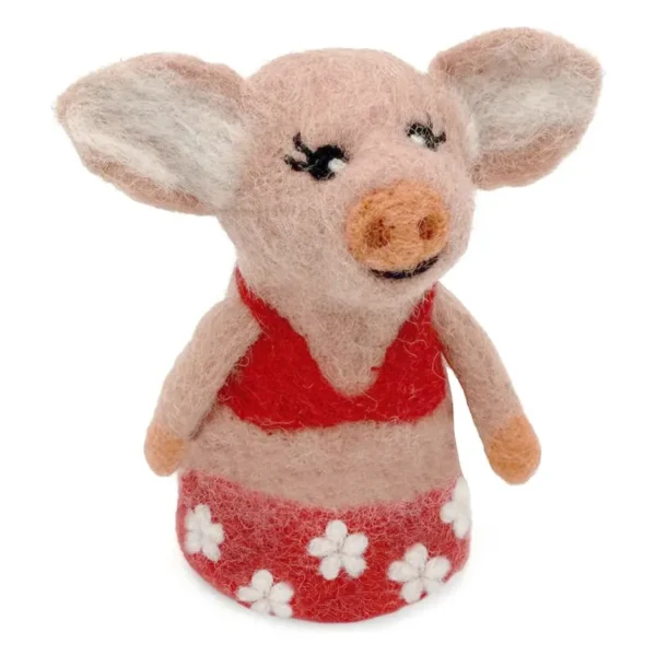 Eierwärmer Glückliches Schweinchen