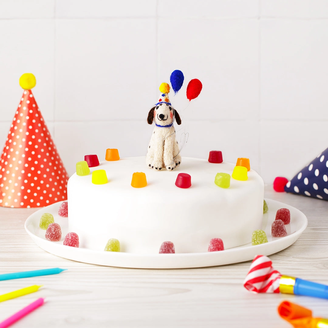 Geburtstagshund mit Luftballons – Bild 2