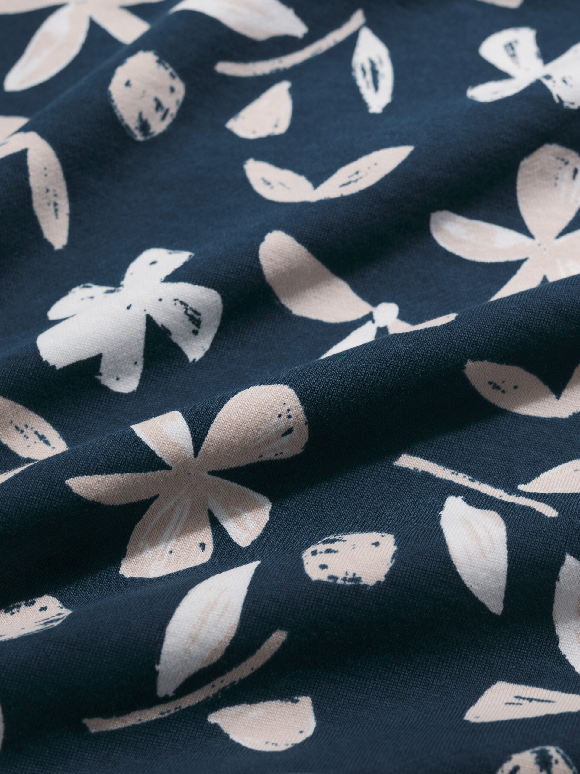 Bright Wave Sweatshirt Organic Shapes Dark Lugger – Bild 5