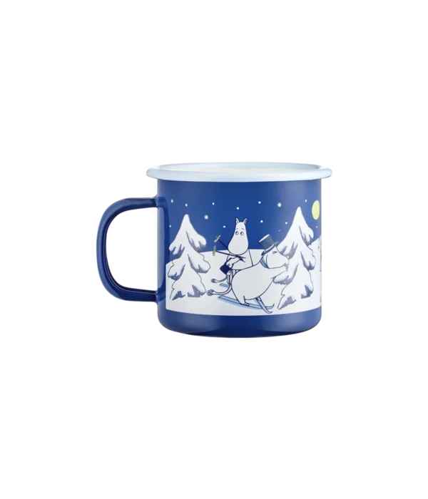 Moomin Emaille Becher Starry Night 3,7dl