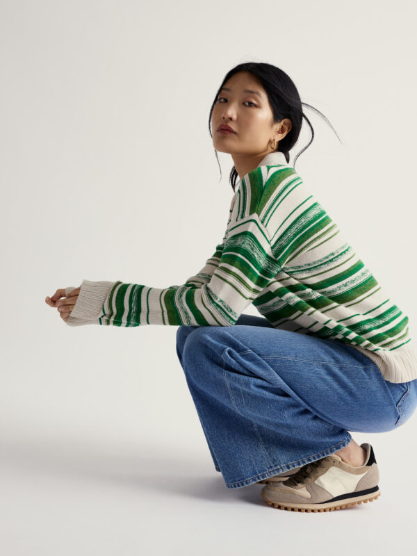 Bird Flight Jumper Corula Chalk Bright Green