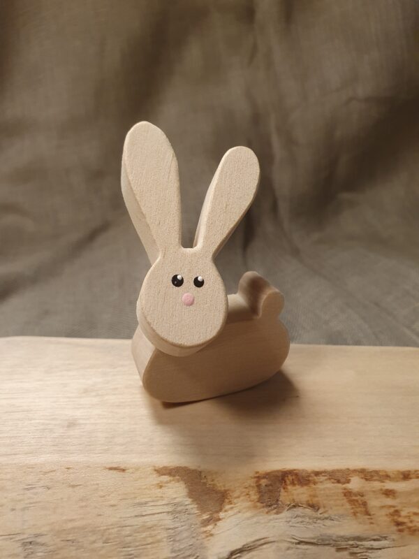 Stecker kleiner Osterhase natur