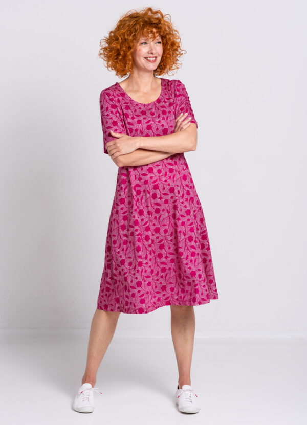 Kleid A-Linie Liv kirsche