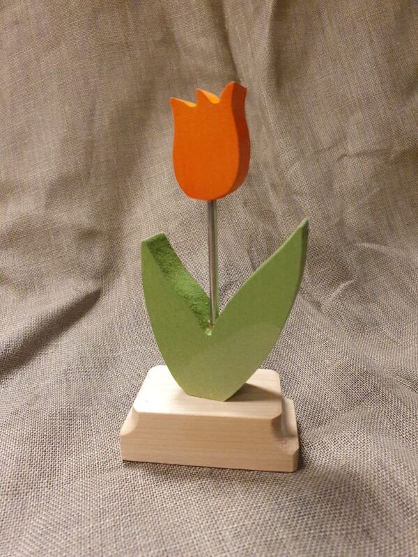Stecker Tulpe orange