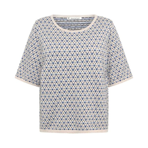 Kurzarmpullover Pomme sky