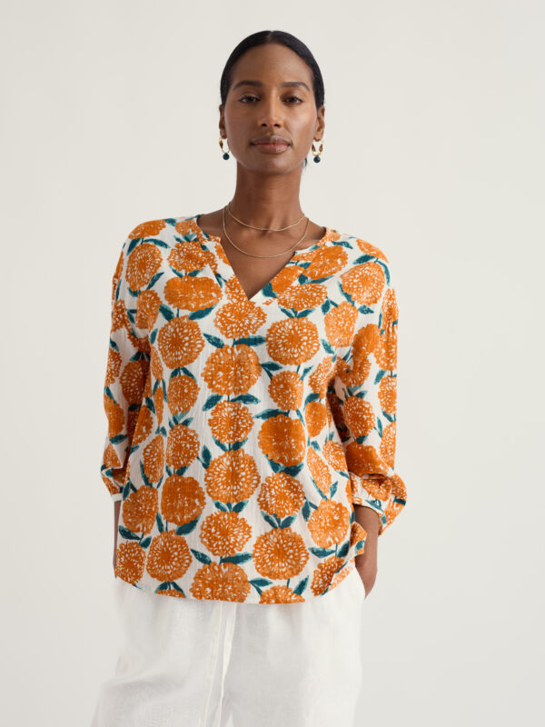 Streamlet Top Painted Marigold Chalk