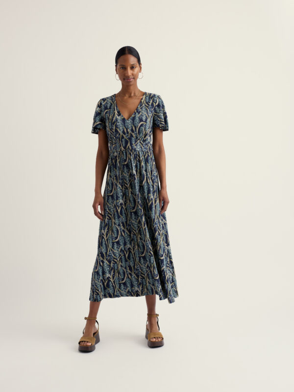 Chateaux Dress Red Hot Poker Maritime