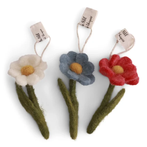 Hängedekoration Mini Anemone 3er Set