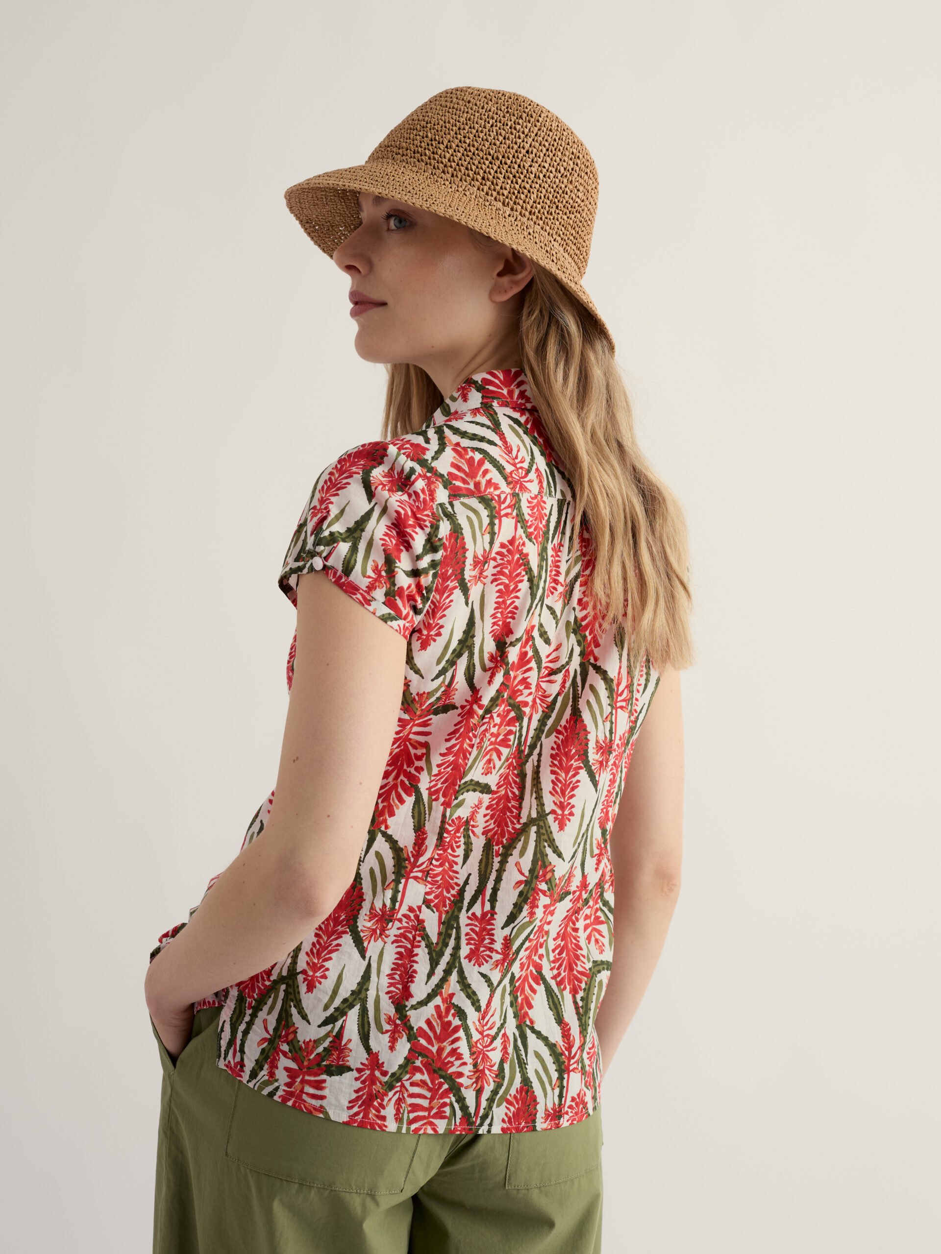 Rushmaker Shirt Red Hot Poker Chalk – Bild 2