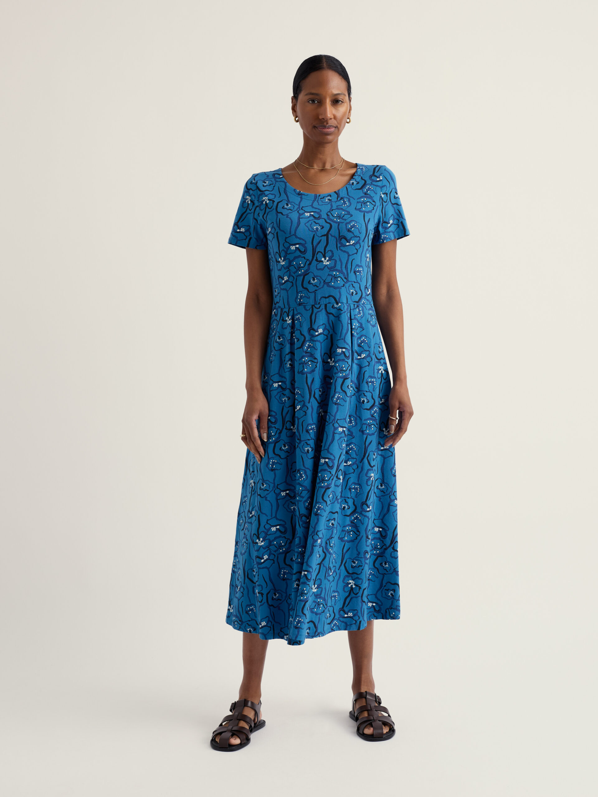 S/S Veronica Dress Poppy Sterns Sailboats