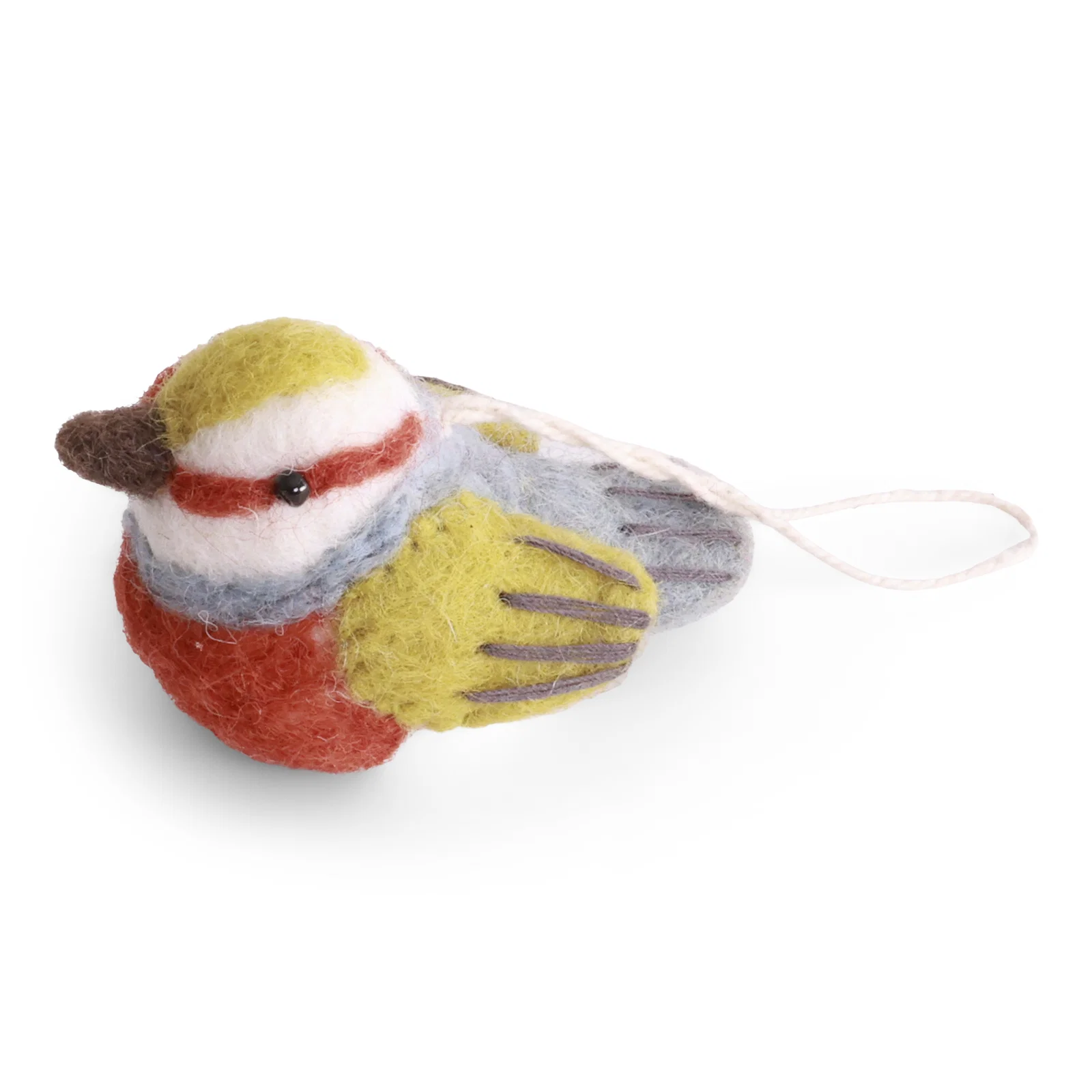 Hängedekoration Silver Eye Bird (Graumantelbrillenvogel)