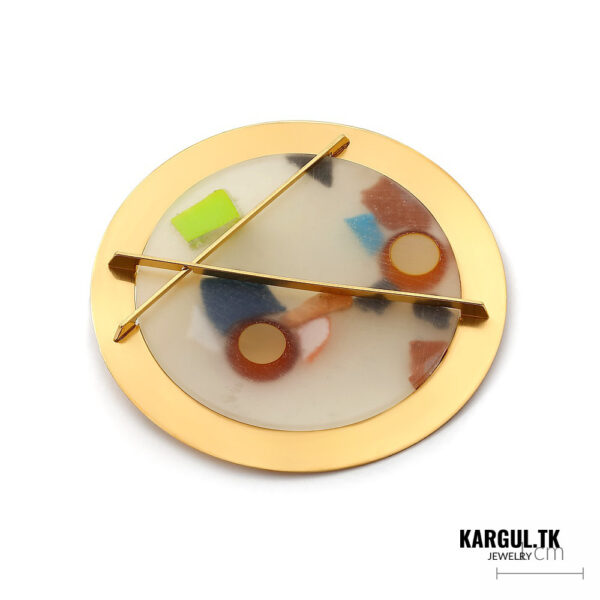 Brosche Rondo Plastryko