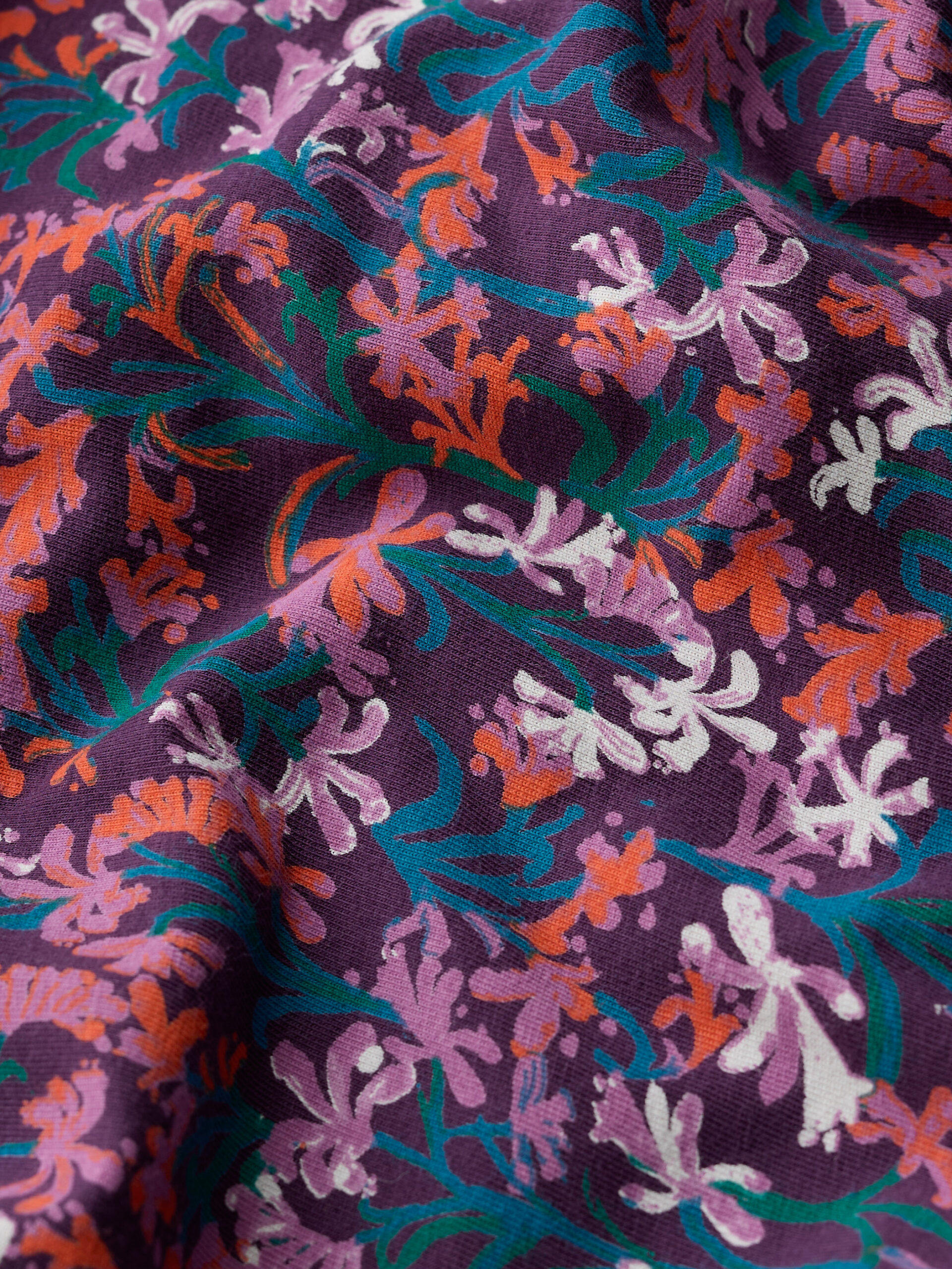 Fettling Dress Summer Fronds Purple Kale – Bild 5