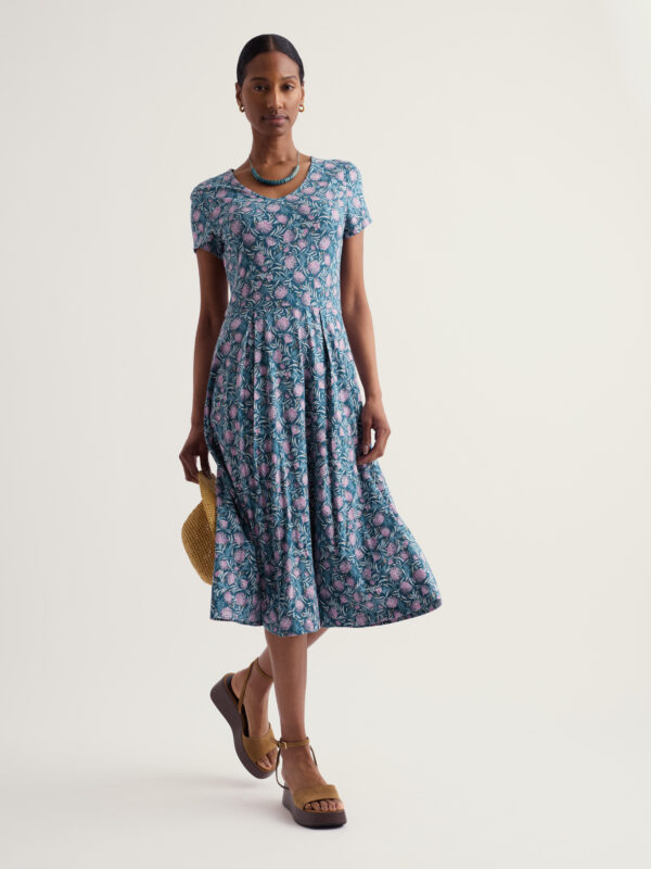 Pier View Dress Pin Cushion Protea Storm